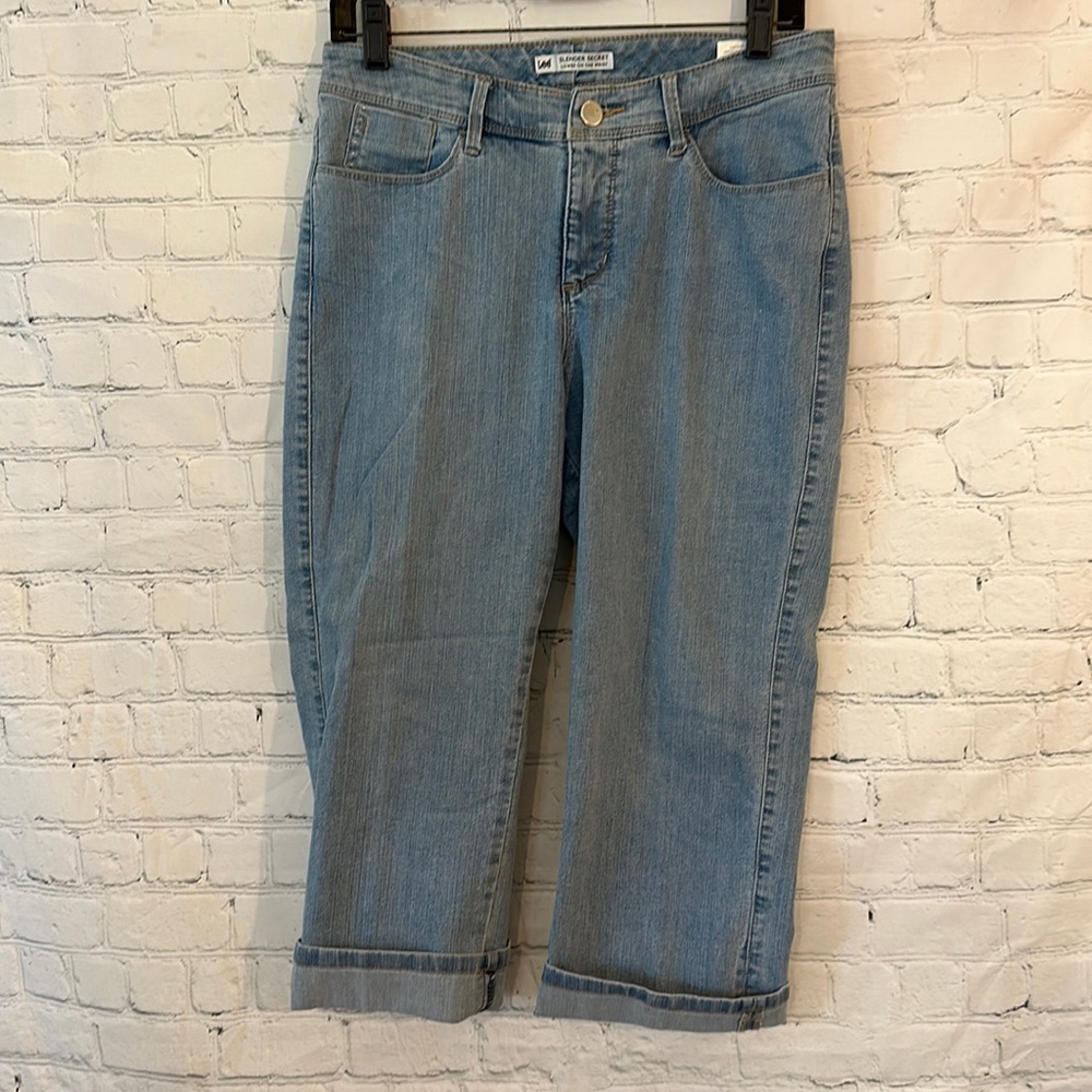 Lee jeans slender secret crop jeans